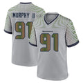 My Store S.Seahawks #91 Byron Murphy II Player Grey 2025 Rivalries Collection Home Game Stitched Jerseys