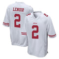 My Store SF.49ers #2 Deommodore Lenoir Player White Home Game Stitched Jerseys