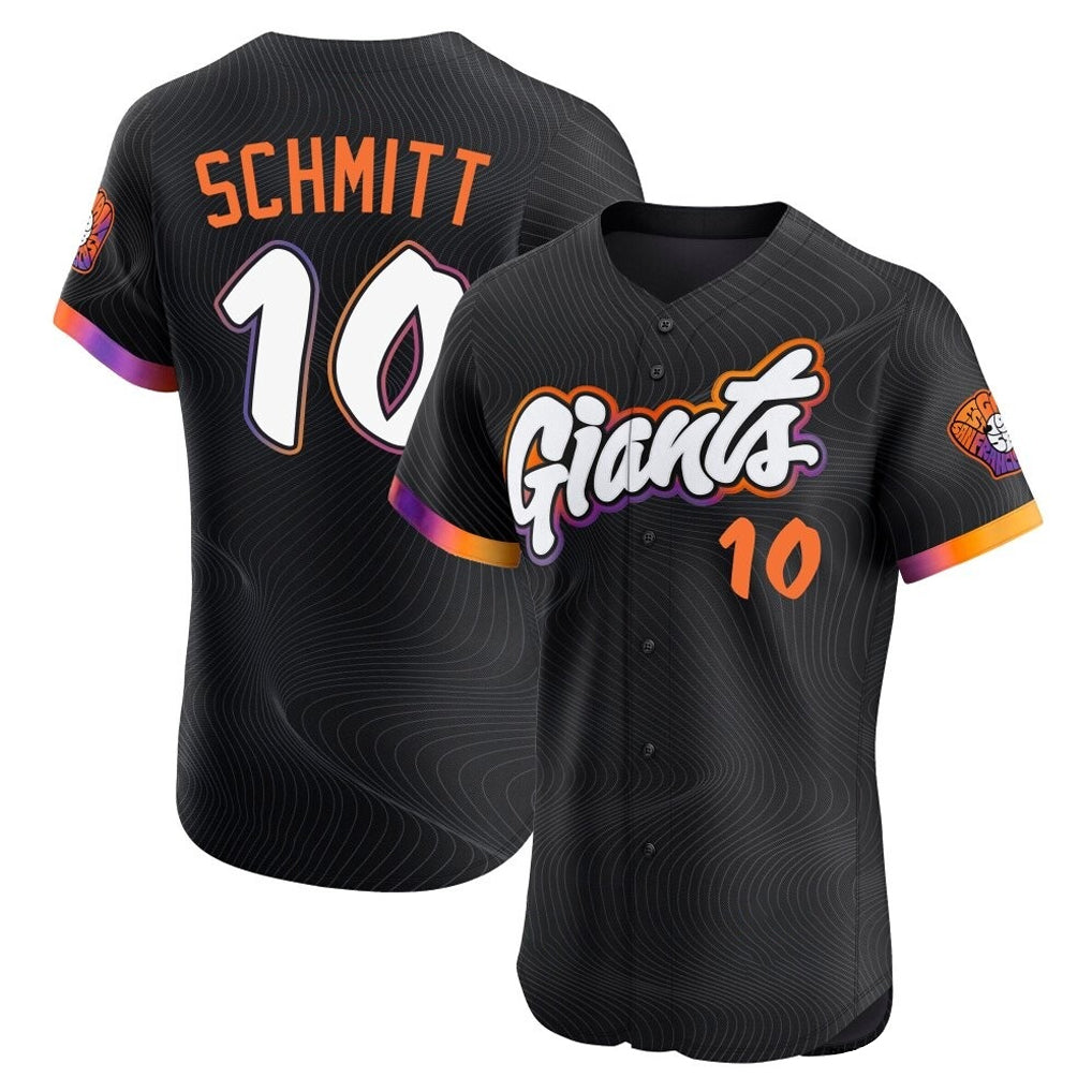 My Store SF.Giants #10 Casey Schmitt Player Black 2025 City Connect Home Limited Elite Stitched Jerseys
