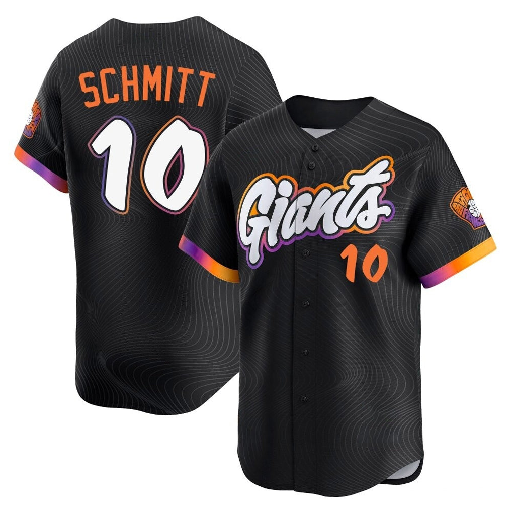My Store SF.Giants #10 Casey Schmitt Player Black 2025 City Connect Home Limited Stitched Jerseys