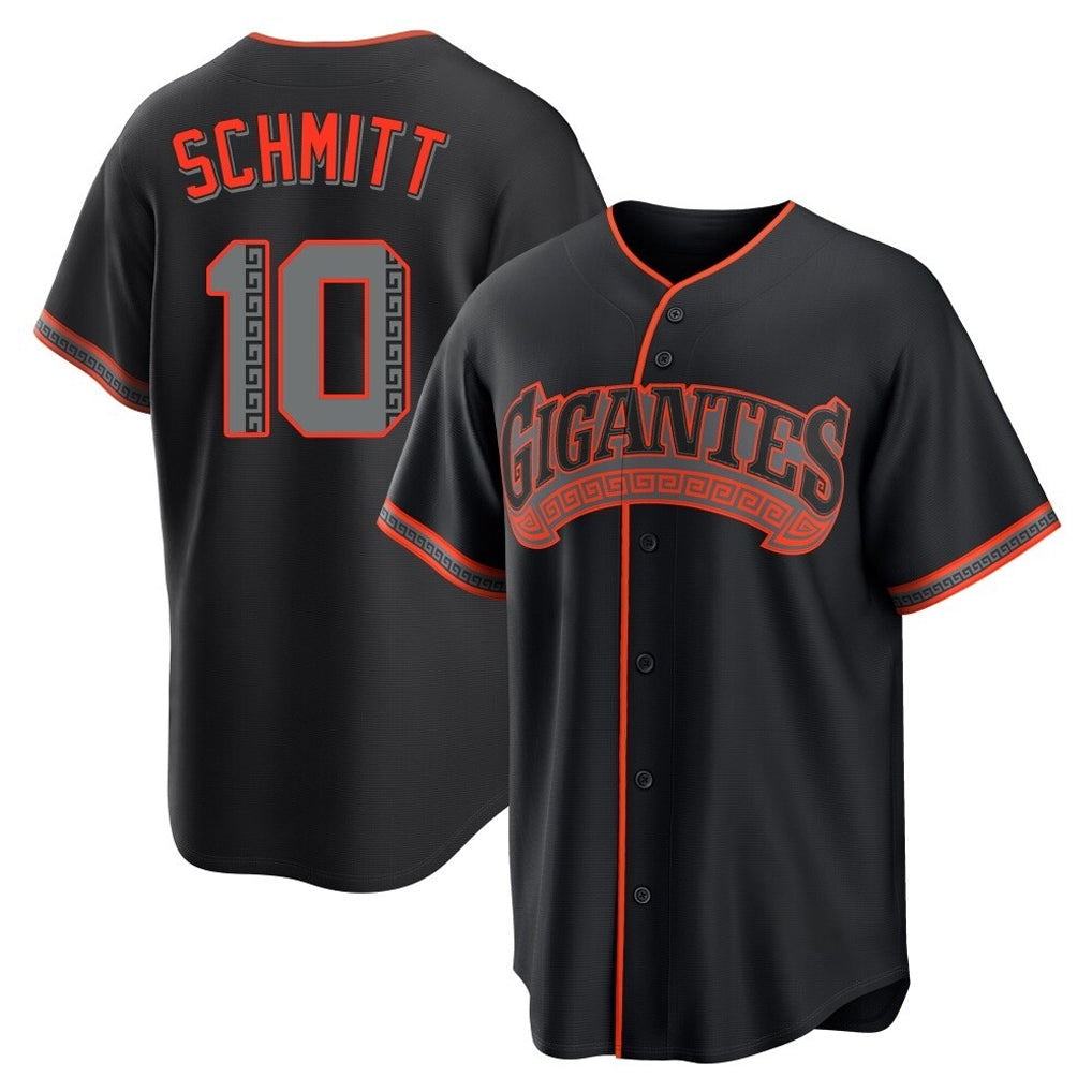 My Store SF.Giants #10 Casey Schmitt Player Black Alternate Limited Stitched Jerseys