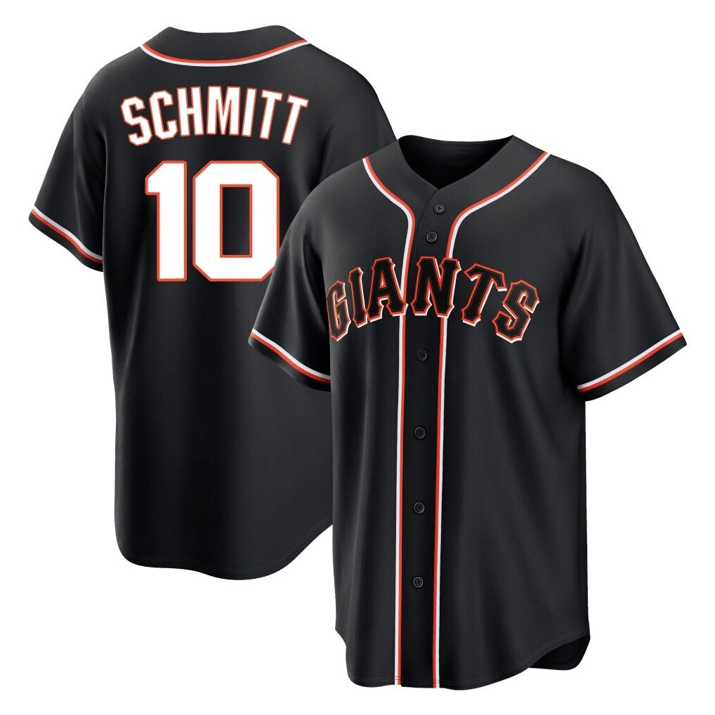 My Store SF.Giants #10 Casey Schmitt Player Black Fashion Out Home Limited Stitched Jerseys