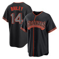 My Store SF.Giants #14 Patrick Bailey Player Black Alternate Limited Stitched Jerseys