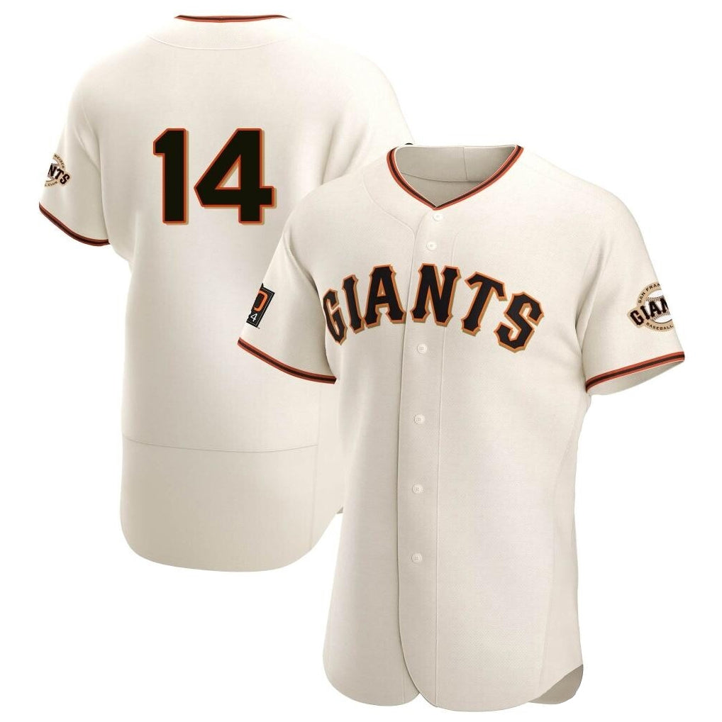 My Store SF.Giants #14 Patrick Bailey Player Cream Home Limited Elite Stitched Jerseys