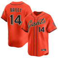 My Store SF.Giants #14 Patrick Bailey Player Orange Home Limited Stitched Jerseys