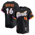 My Store SF.Giants #16 Rafael Devers Player Black 2025 City Connect Home Limited Stitched Jerseys