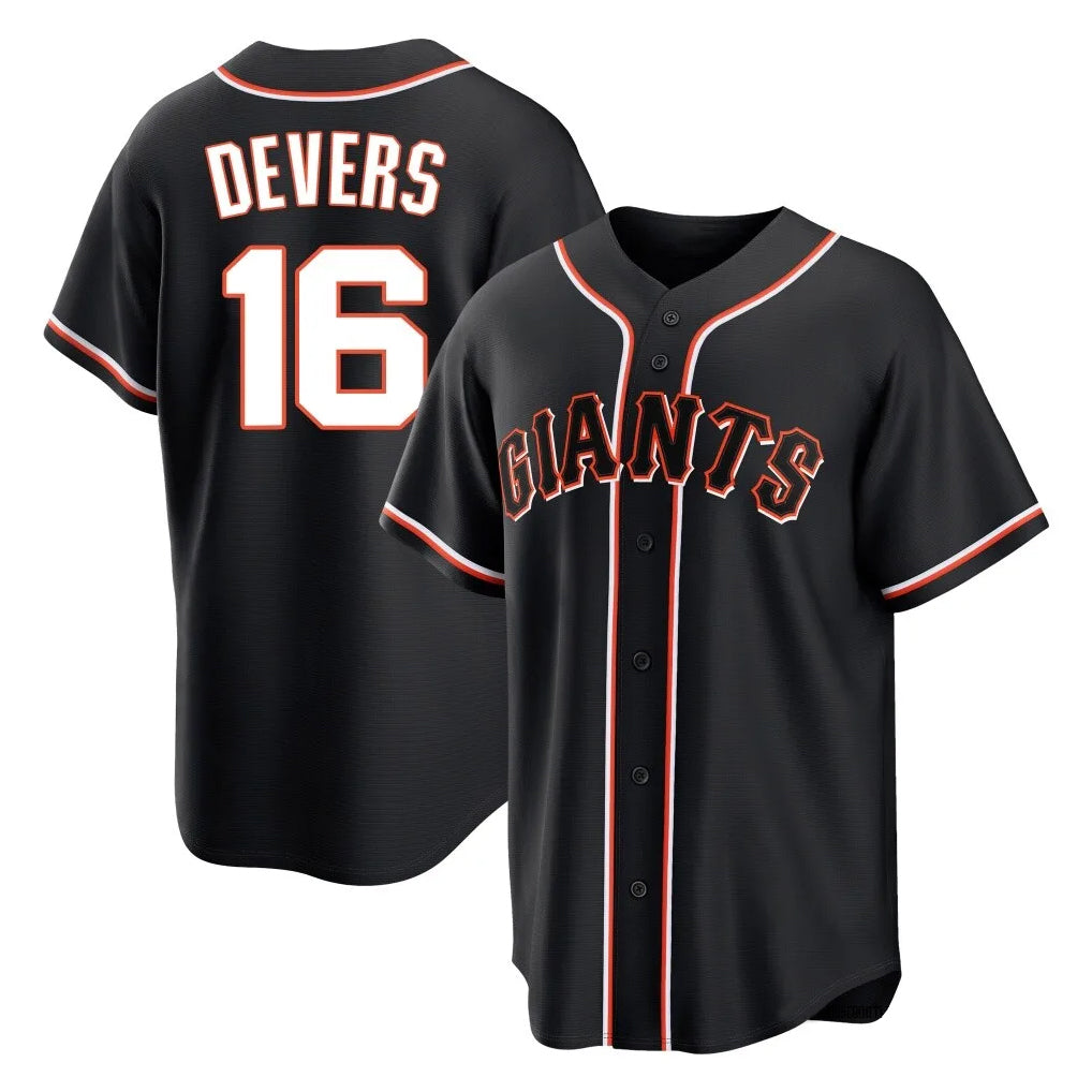 My Store SF.Giants #16 Rafael Devers Player Black Fashion Out Home Limited Stitched Jerseys