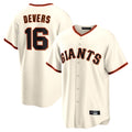 My Store SF.Giants #16 Rafael Devers Player Cream Home Game Stitched Jerseys
