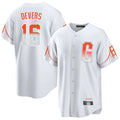 My Store SF.Giants #16 Rafael Devers Player White City Connect Home Game Stitched Jerseys
