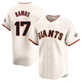 My Store SF.Giants #17 Heliot Ramos Player Cream Home Limited Stitched Jerseys