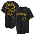 My Store SF.Giants #26 Matt Chapman Player Black Snake Skin City Limited Stitched Jerseys