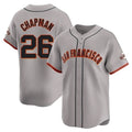 My Store SF.Giants #26 Matt Chapman Player Gray Home Limited Stitched Jerseys