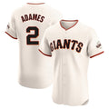 My Store SF.Giants #2 Willy Adames Player Cream Home Limited Elite Stitched Jerseys