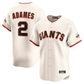 My Store SF.Giants #2 Willy Adames Player Cream Home Limited Stitched Jerseys