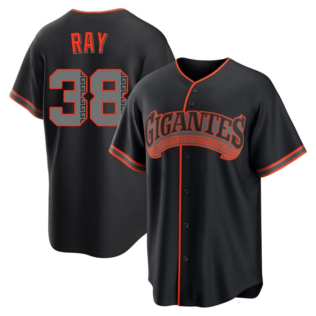 My Store SF.Giants #38 Robbie Ray Player Black Alternate Limited Stitched Jerseys