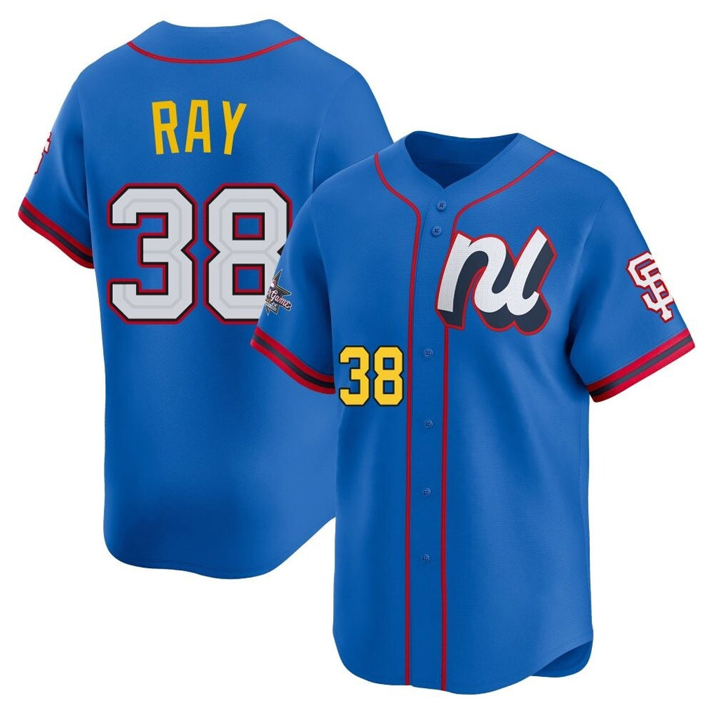 My Store SF.Giants #38 Robbie Ray Player Blue National League All-Star Edition Limited Stitched Jerseys