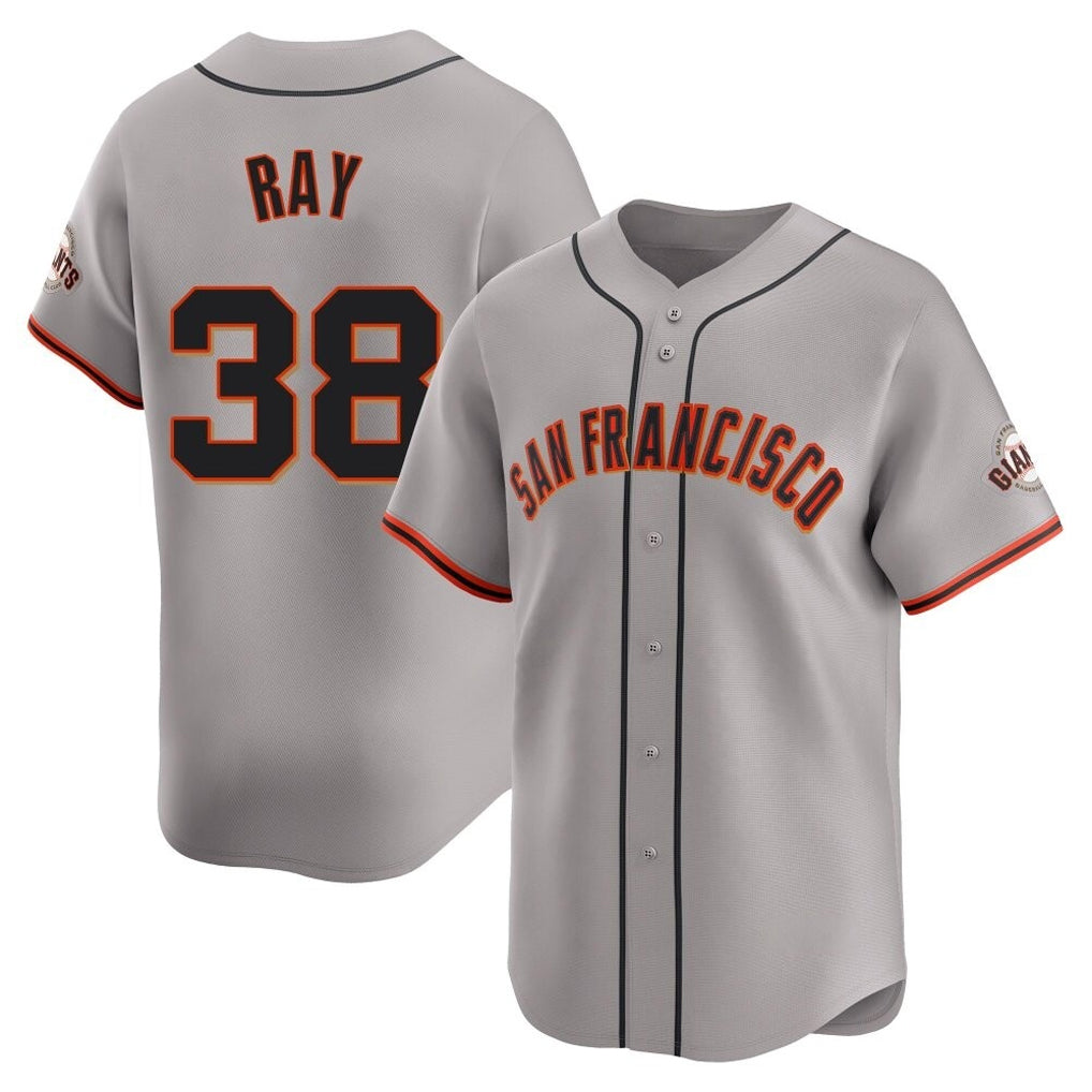 My Store SF.Giants #38 Robbie Ray Player Gray Home Limited Stitched Jerseys