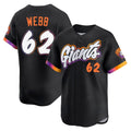 My Store SF.Giants #62 Logan Webb Player Black City Connect Home Limited Stitched Jerseys