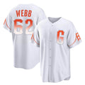 My Store SF.Giants #62 Logan Webb Player White City Connect Home Game Stitched Jerseys