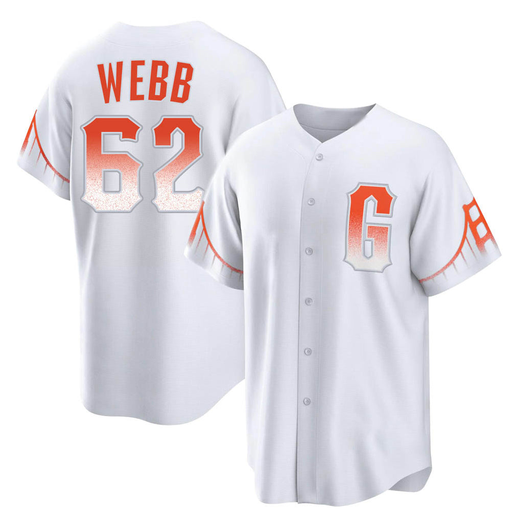 My Store SF.Giants #62 Logan Webb Player White City Connect Home Game Stitched Jerseys