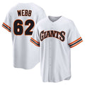 My Store SF.Giants #62 Logan Webb Player White Home Game Stitched Jerseys