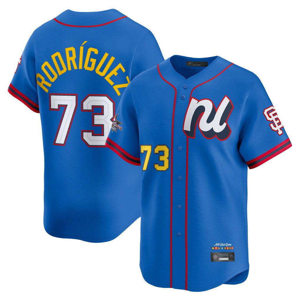 My Store SF.Giants #73 Randy Rodriguez Player Blue National League All-Star Edition Limited Stitched Jerseys