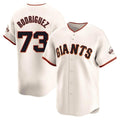My Store SF.Giants #73 Randy Rodriguez Player Cream Home Limited Stitched Jerseys