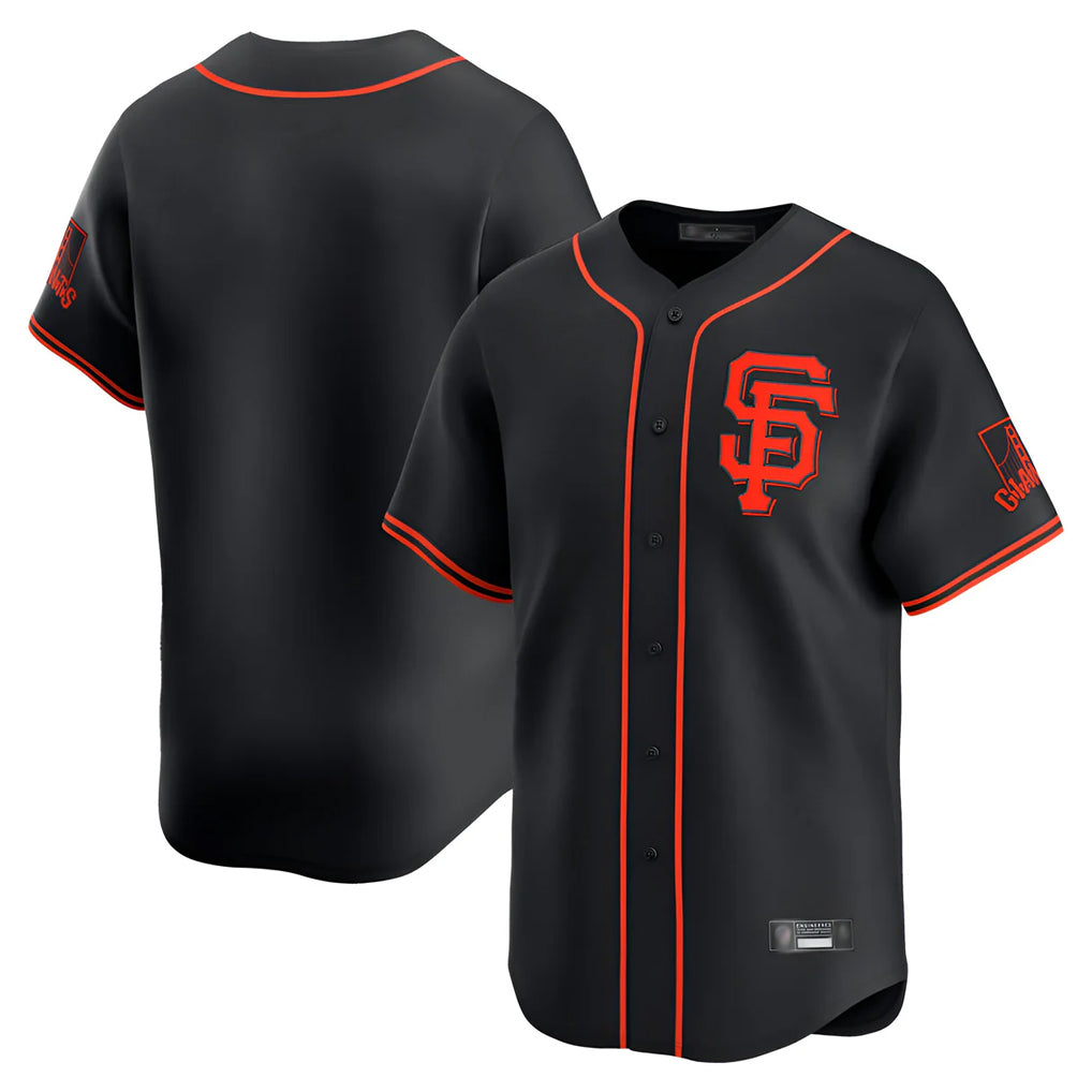 My Store SF.Giants ## Giants Blank Player Black Alternate Limited Stitched Jerseys