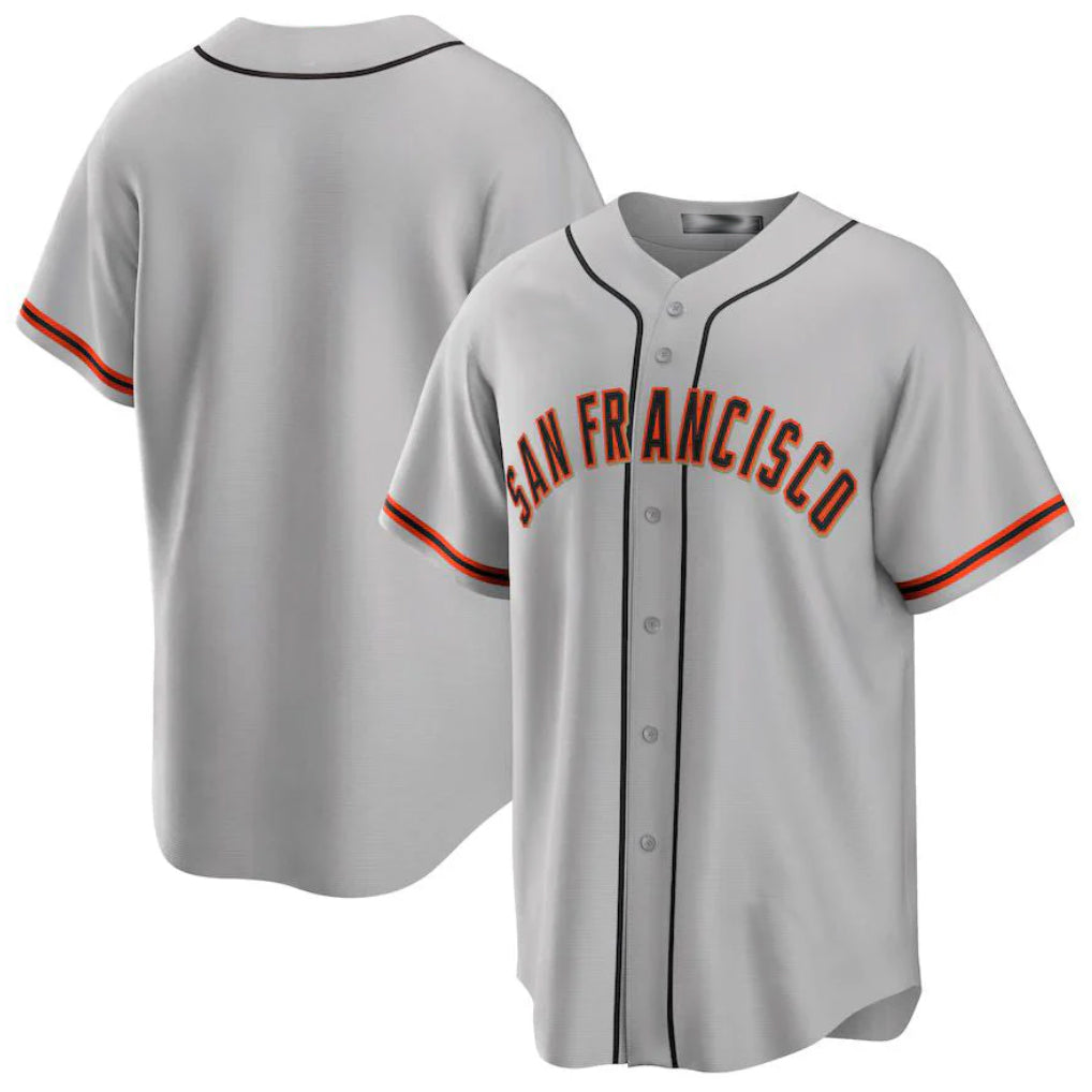 My Store SF.Giants ## Giants Blank Player Gray Home Game Stitched Jerseys