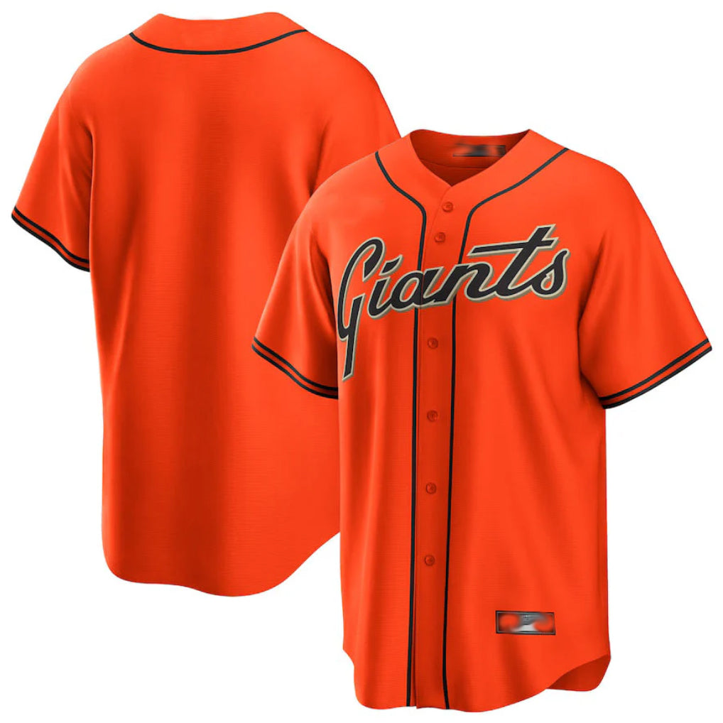 My Store SF.Giants ## Giants Blank Player Orange Alternate Replica Game Stitched Jerseys