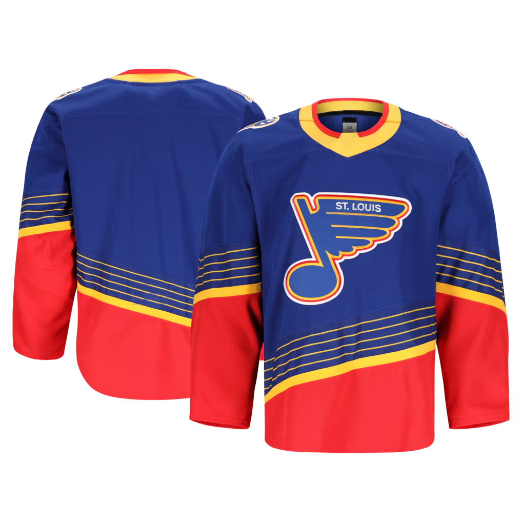 My Store SL.Blues Blue Alternate 2 Authentic Pro Jerseys