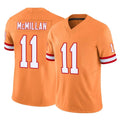 My Store TB.Buccaneers #11 Jalen McMillan Player Orange Limited Vapor F.U.S.E. Home Game Stitched Jerseys
