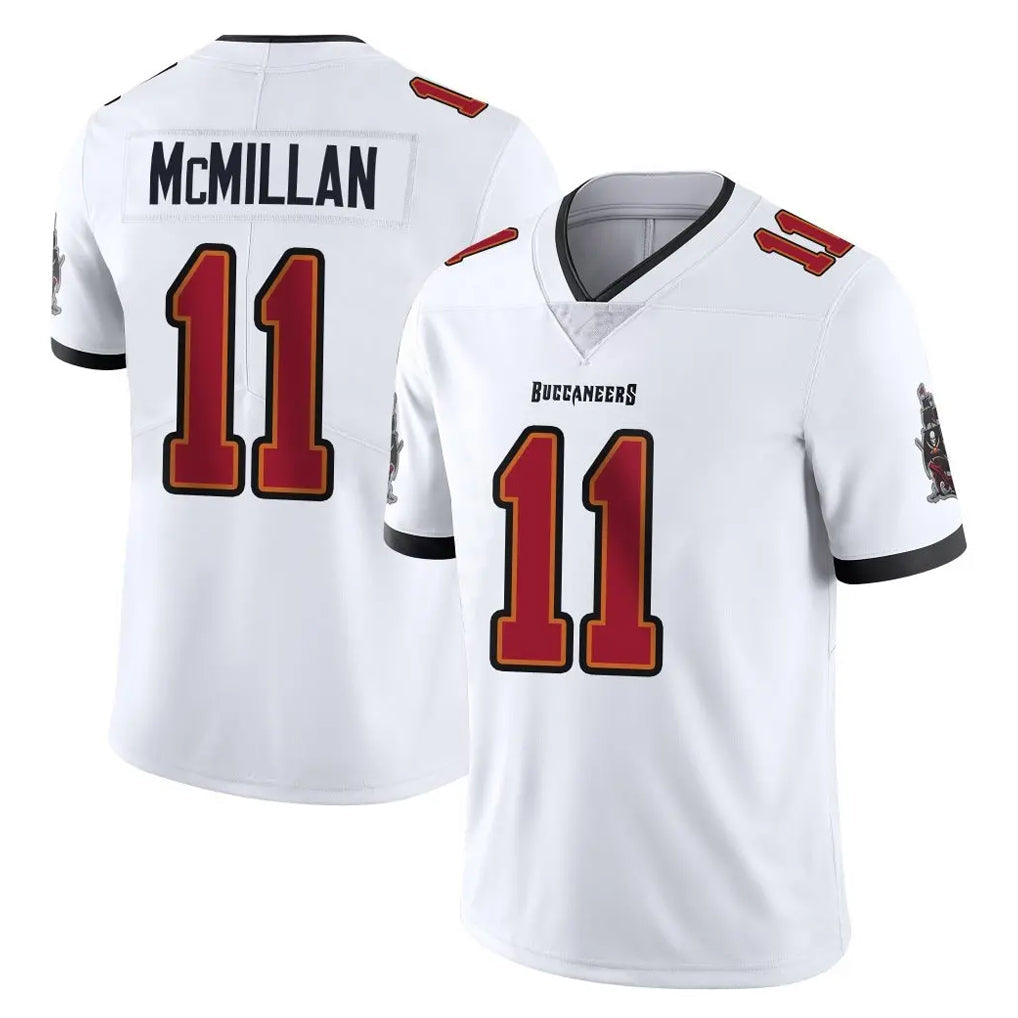 My Store TB.Buccaneers #11 Jalen McMillan Player White Limited Vapor F.U.S.E. Home Game Stitched Jerseys