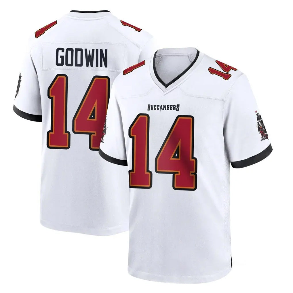 My Store TB.Buccaneers #14 Chris Godwin Jr. Player White Home Game Stitched Jerseys