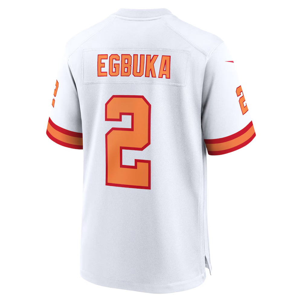 My Store TB.Buccaneers #2 Emeka Egbuka Player White 50th Season Game Football Jerseys