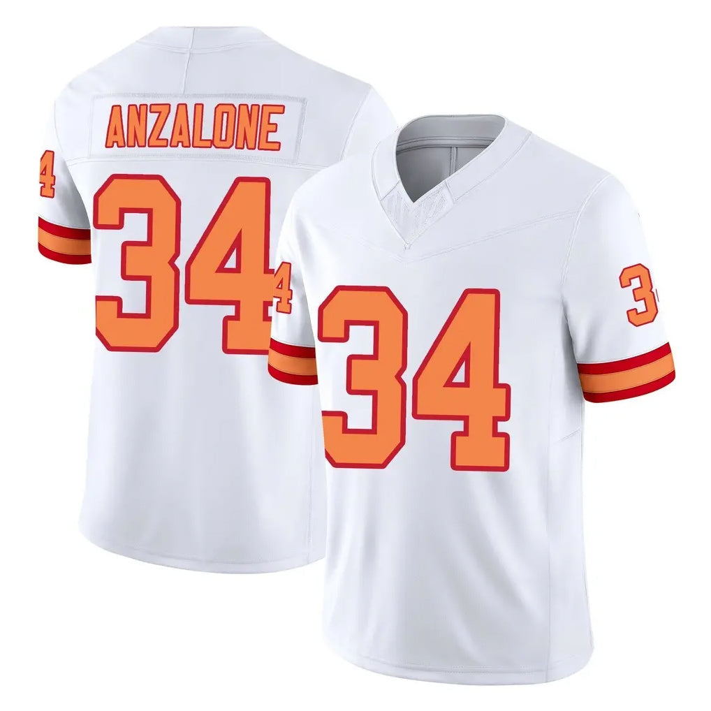 My Store TB.Buccaneers #34 Alex Anzalone Player White Limited '76 Vapor F.U.S.E. Home Game Stitched Jerseys