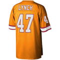 My Store TB.Buccaneers #47 John Lynch Mitchell & Ness Orange Big & Tall 1995 Legacy Retired Player Stitched Jerseys