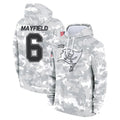 My Store TB.Buccaneers #6 Baker Mayfield Player Salute to Service Hoodies & T-Shirts Football Jerseys