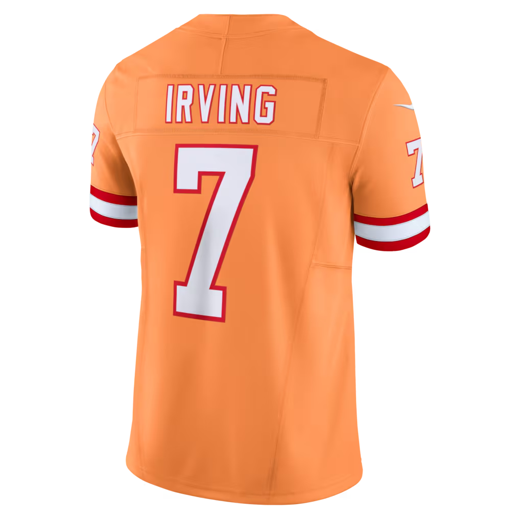 My Store TB.Buccaneers #7 Bucky Irving Orange Alternate 2 Throwback Vapor F.U.S.E. Limited Stitched Jerseys