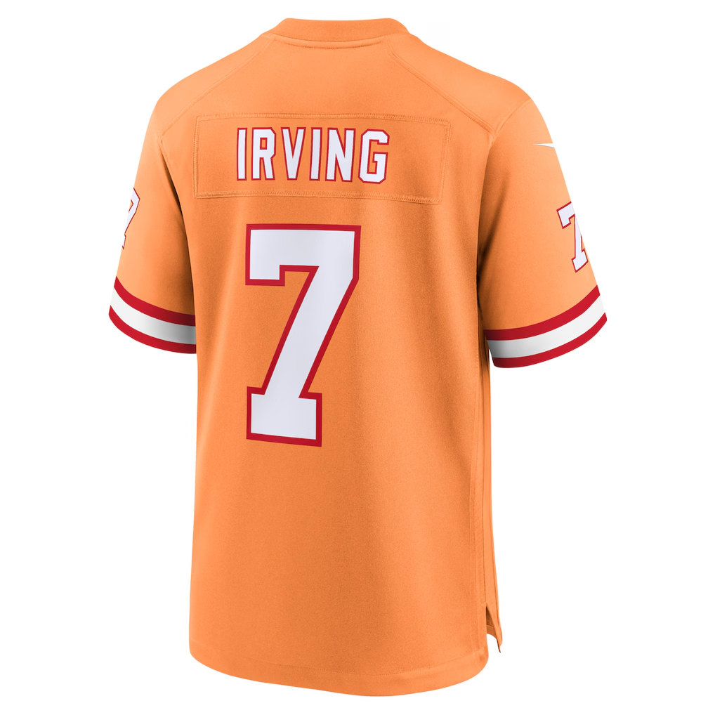 My Store TB.Buccaneers #7 Bucky Irving Orange Alternate Game Stitched Jerseys