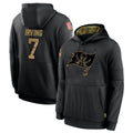 My Store TB.Buccaneers #7 Bucky Irving Player Black Salute to Service Hoodies Football Jerseys