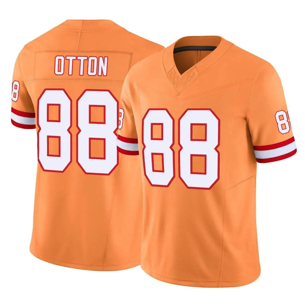 My Store TB.Buccaneers #88 Cade Otton Player Orange Limited Vapor F.U.S.E. Home Game Stitched Jerseys