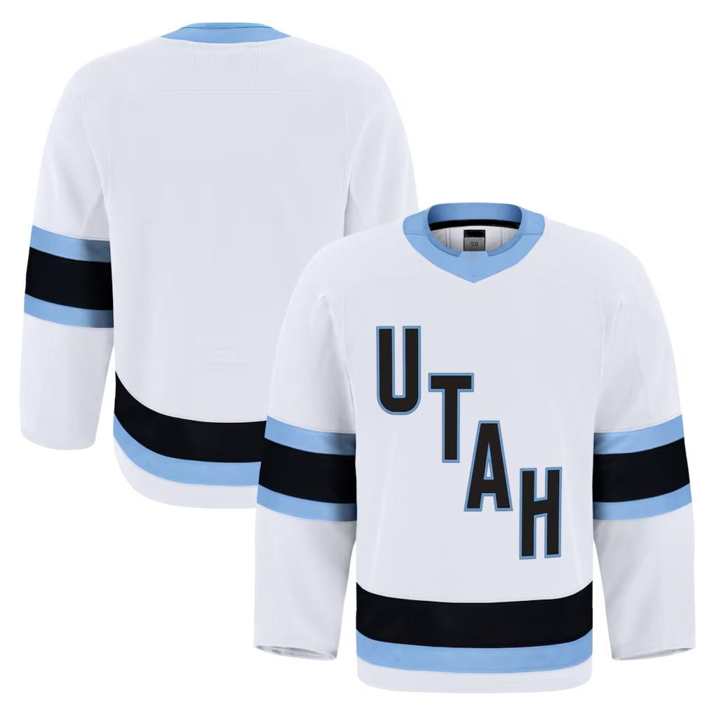 My Store U.Mammoth White Away Authentic Pro Jerseys