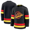 My Store V.Canucks Black Alternate Premium Jerseys