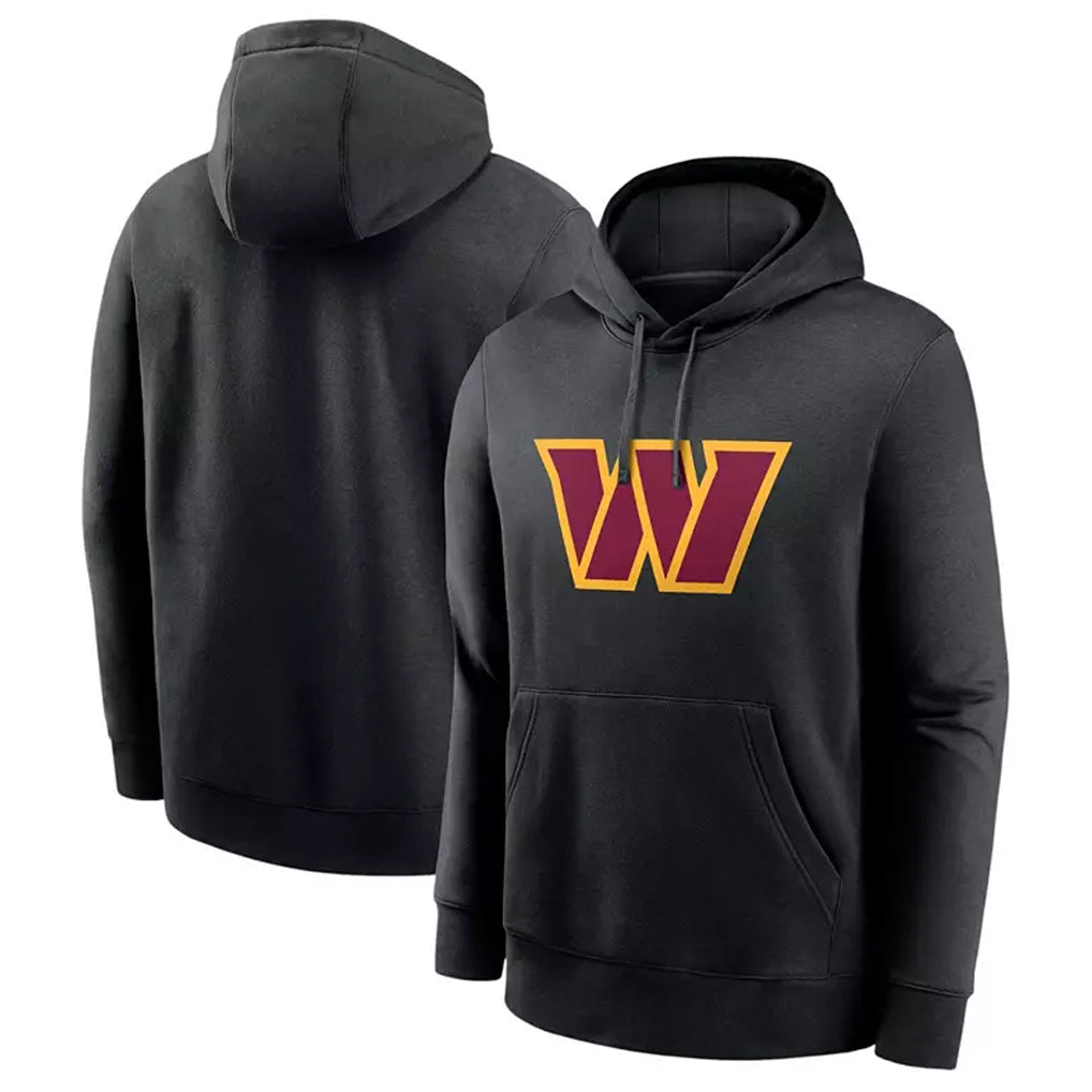 My Store W.Commanders Gray Pullover Hoodies Game Blank Player Stitched Jerseys