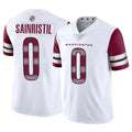 My Store W.Commanders #0 Mike Sainristil Player White Limited Vapor Home Game Stitched Jerseys
