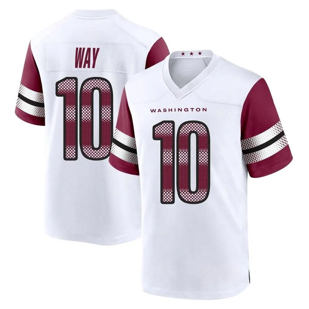 My Store W.Commanders #10 Tress Way Player White Game Home Stitched Jerseys