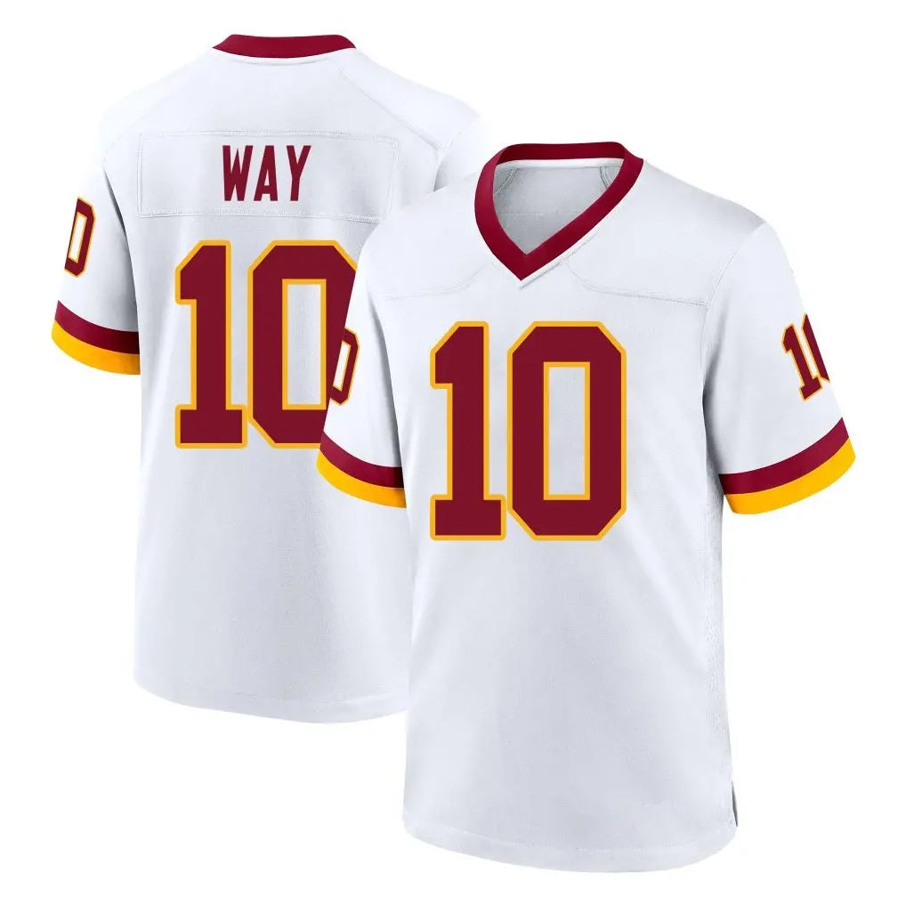 My Store W.Commanders #10 Tress Way Player White Home Game Stitched Jerseys