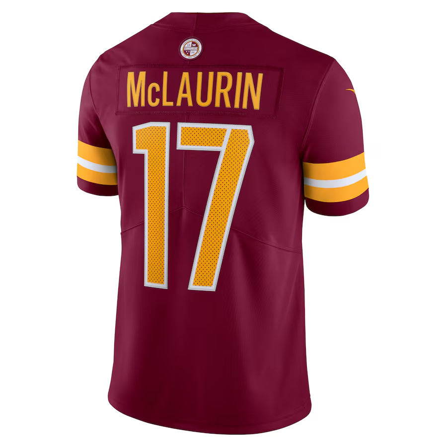 My Store W.Commanders #17 Terry McLaurin Player Burgundy Vapor Limited Stitched Jerseys