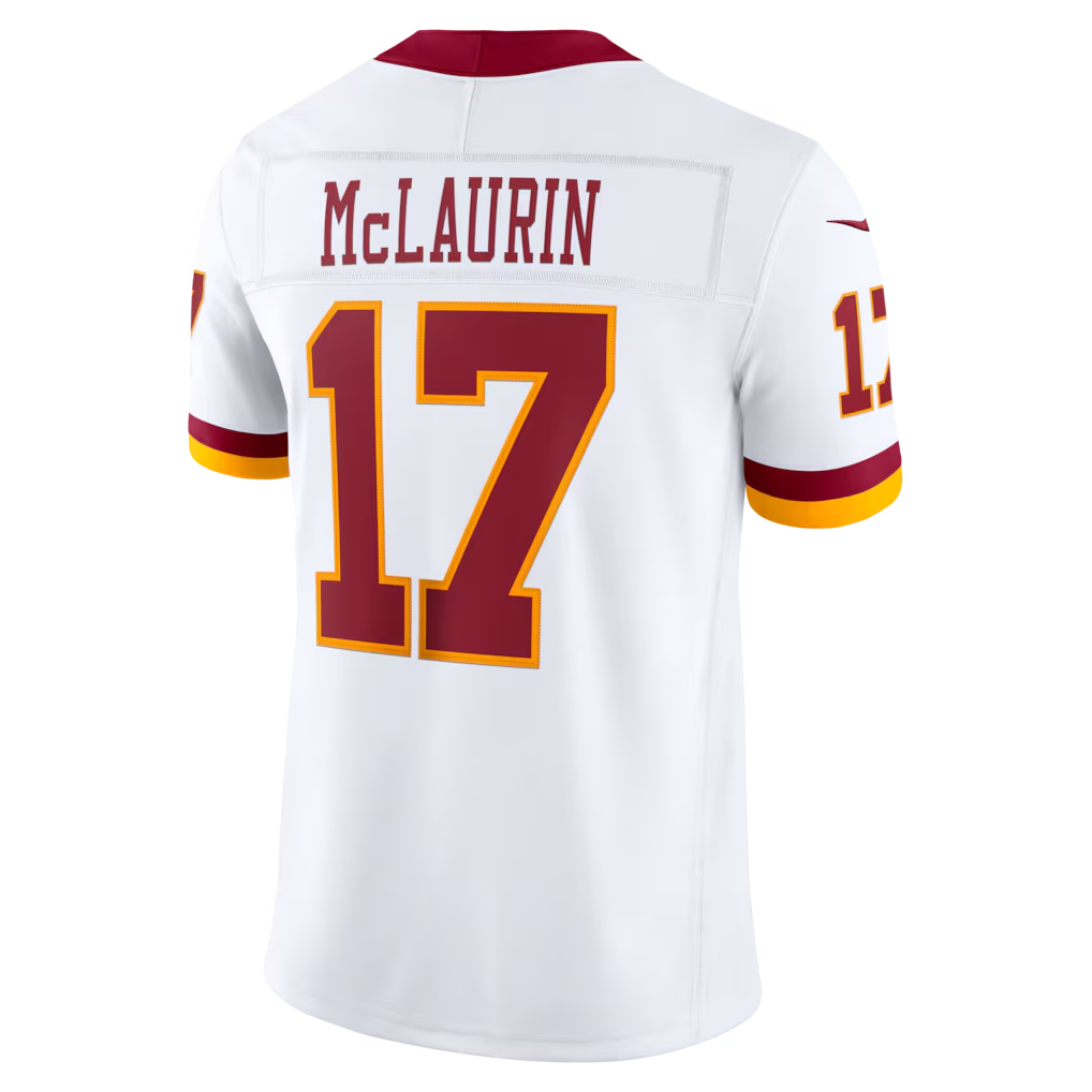 My Store W.Commanders #17 Terry McLaurin White Vapor F.U.S.E. Stitched Limited Jerseys